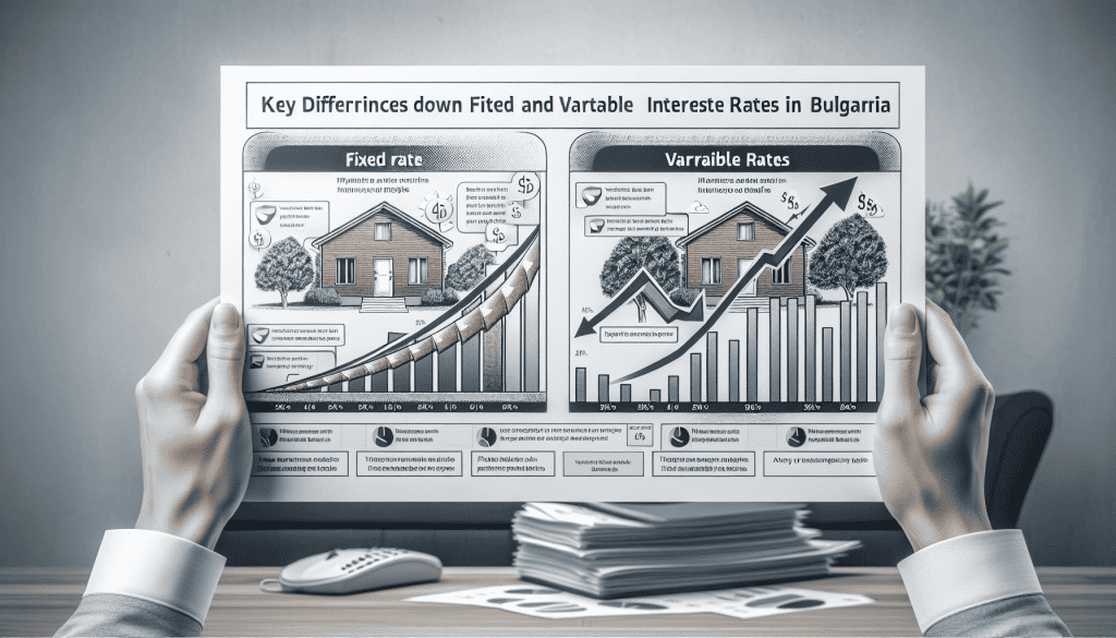 Usporedba fiksnih i promjenjivih kamatnih stopa kod stambenih kredita u Bugarskoj