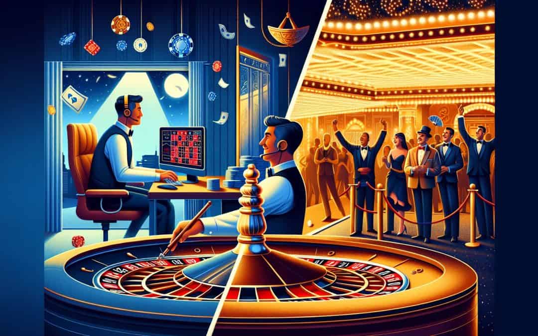 Online rulet vs. rulet u pravom casinu – što je bolje?