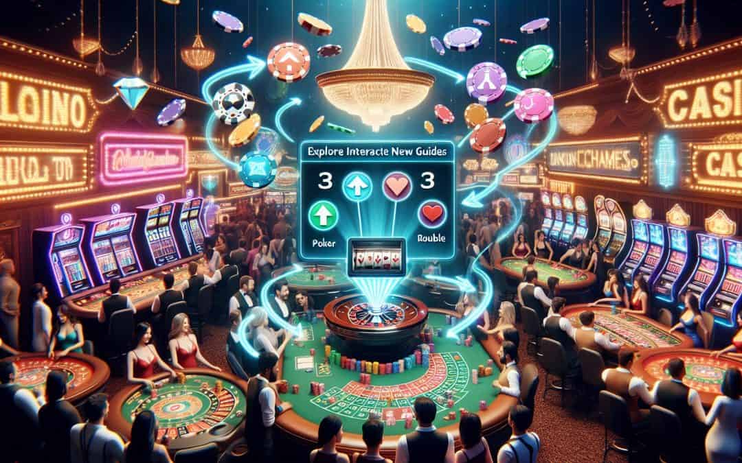 Casino stranice koje koriste interaktivne vodiče
