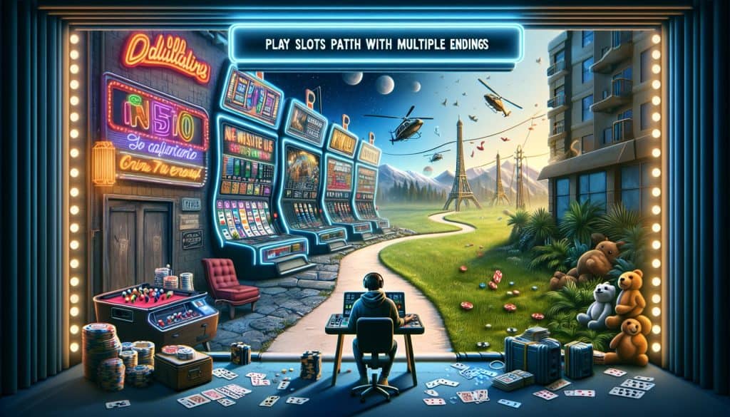 Slotovi s prilagodljivim narativima i više završetaka