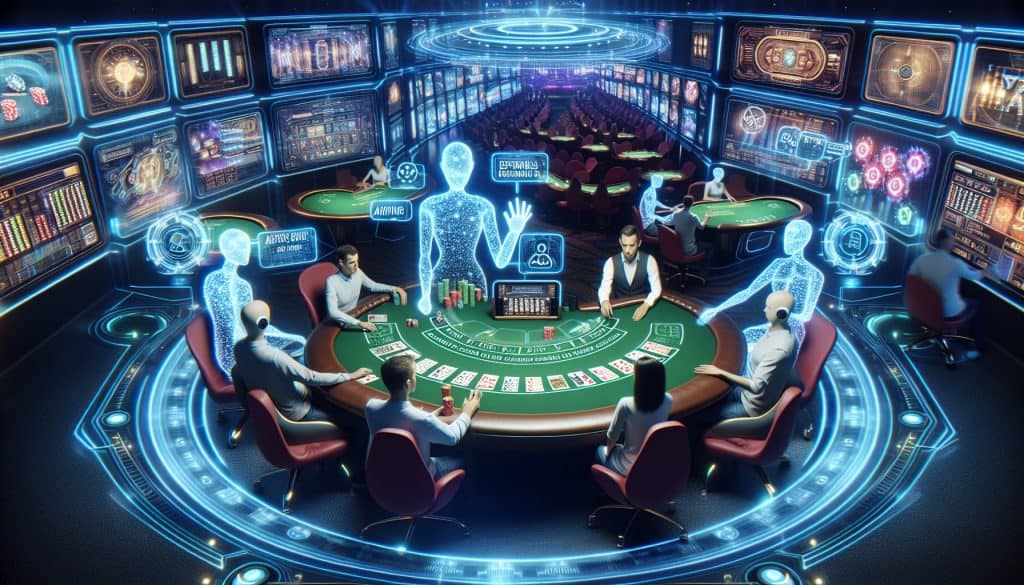 Kazina koja nude AI savjetnike uživo tijekom sesije Kazina koja nude AI savjetnike uživo tijekom sesije